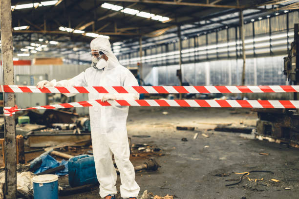 Professional Crime Scene Cleanup technician working in Freeland, MI